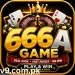 666A Game casino-style mobile app icon featuring bold golden 666A text, poker chips, playing cards, roulette wheel, and crown design symbolizing real cash gaming and rewards