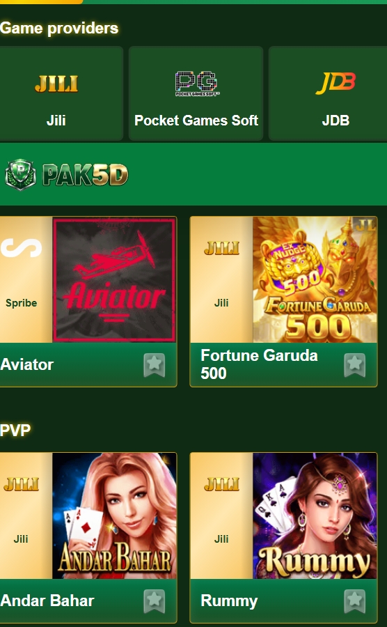 Pak5d game