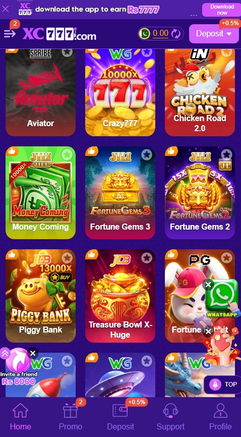 xc777 game