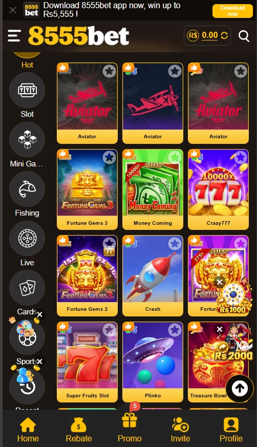 8555bet game