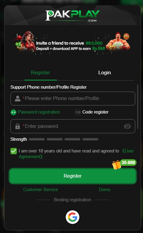 pakplay game